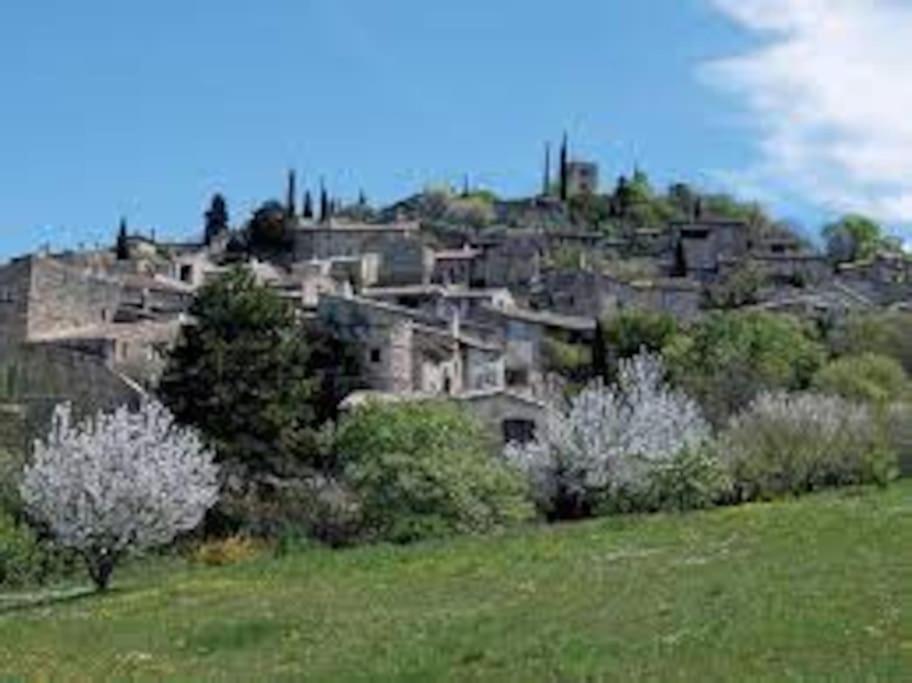 La Maison Bleue Grane 外观 照片